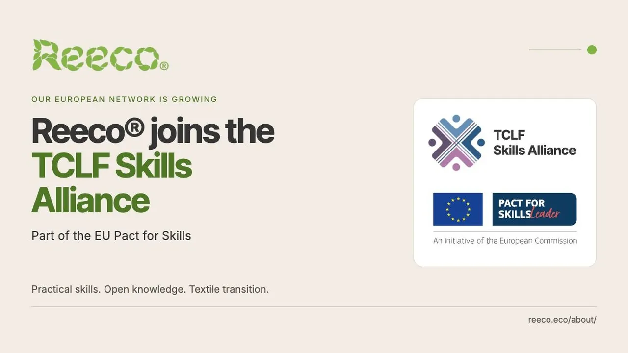 Vi har tilsluttet os TCLF Skills Alliance, det storskala færdighedspartnerskab for tekstiler, tøj, læder...